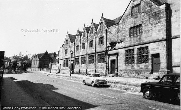 Photo of Ashbourne, The Old Grammar School c.1955