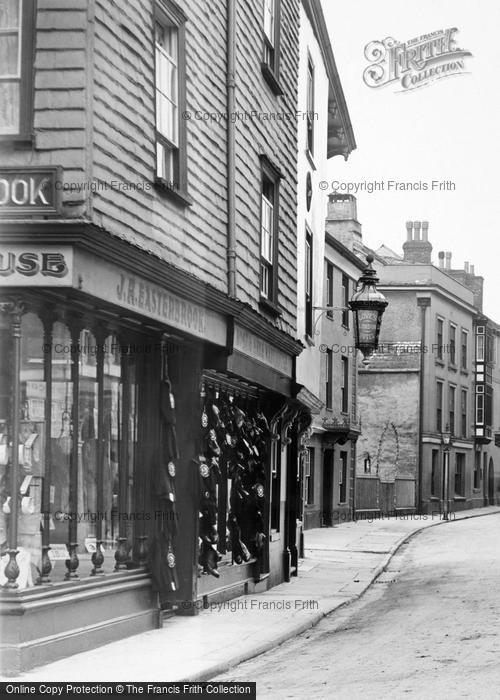 Photo of Ashburton, Boot Store, West Street 1913