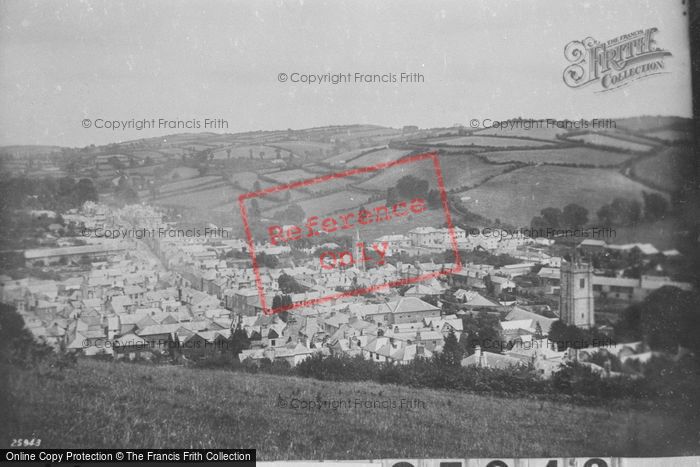 Photo of Ashburton, From The West 1890
