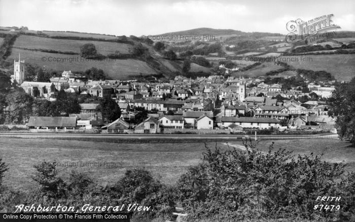 Photo of Ashburton, General View 1936