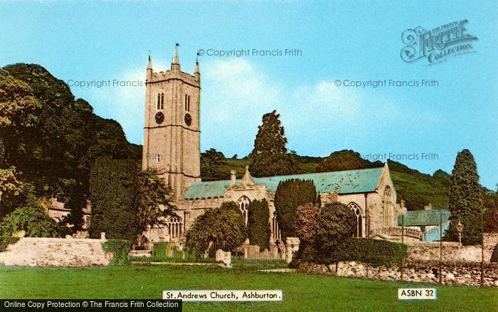 Photo of Ashburton, St Andrew's Parish Church c.1955