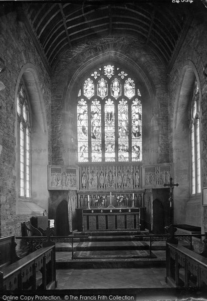 Photo of Ashburton, St Andrew's Parish Church Reredos 1931