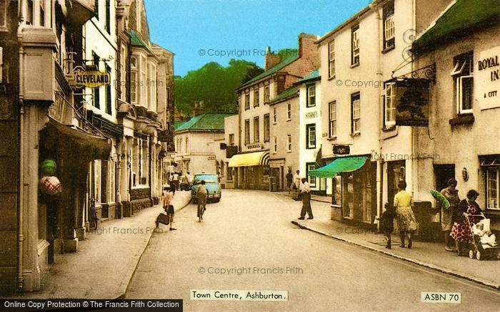 Photo of Ashburton, Town Centre c.1960