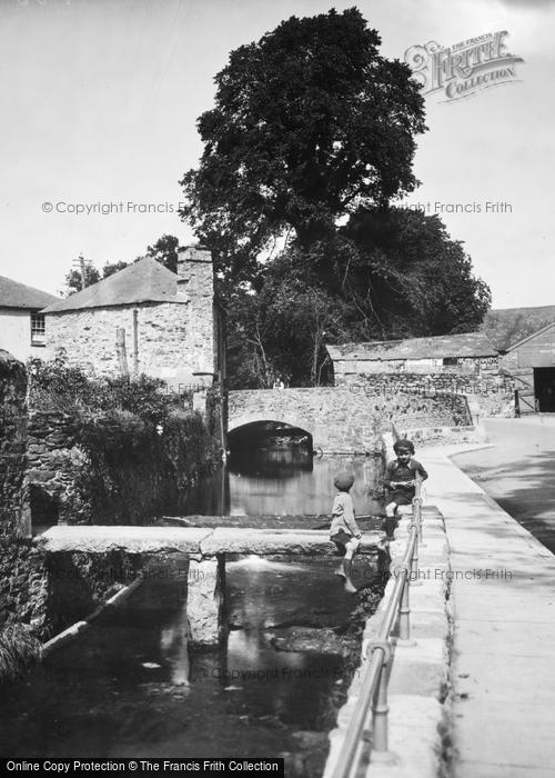 Photo of Ashburton, Two Bridges 1922