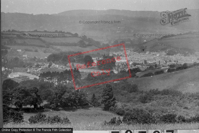 Photo of Ashburton, View From Chewley Hill 1927