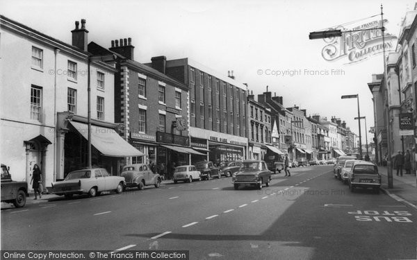 Photo of Ashby De La Zouch, Market Street c.1965