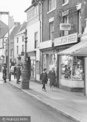 Ashby De La Zouch, Shop On Market Street c.1965, Ashby-De-La-Zouch