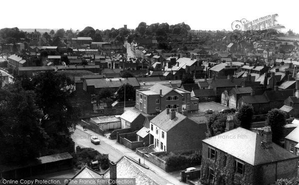 Photo of Ashby De La Zouch, View From St Helen's Church c.1965