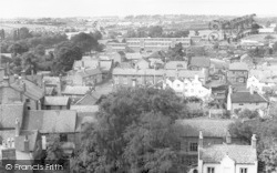 Ashby De La Zouch, View From St Helen's Church c.1965, Ashby-De-La-Zouch