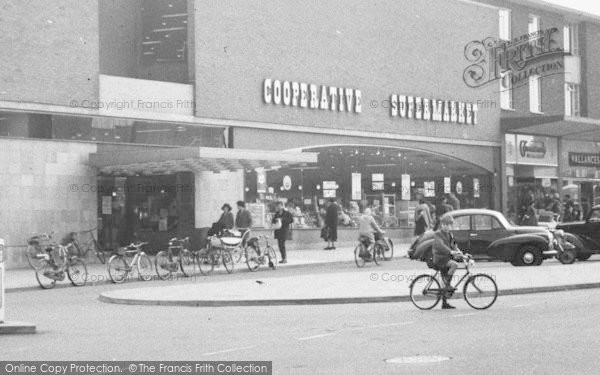 Photo of Ashby, The Cooperative Supermarket c.1955