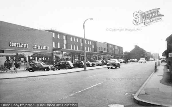 Photo of Ashby, The Shopping Centre c.1955