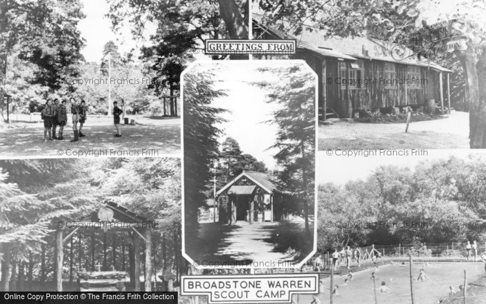 Photo of Ashdown Forest, Composite, Broadstone Warren Scout Camp c.1955