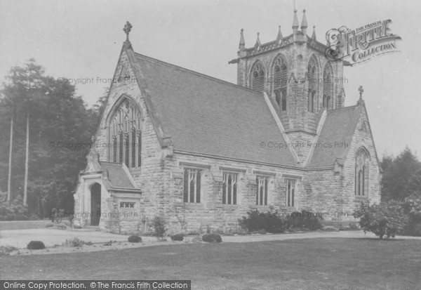 Photo of Ashdown Forest, St Richard's Church 1908