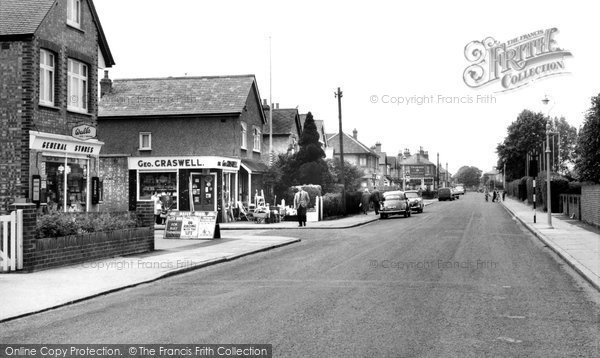 Photo of Ashford, Chesterfield Road 1962