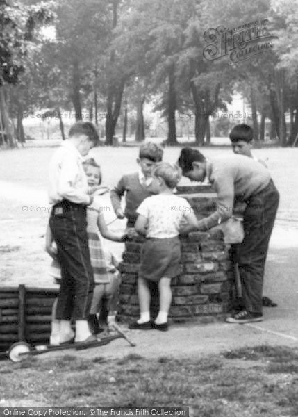 Photo of Ashford, Children In Recreation Ground 1962