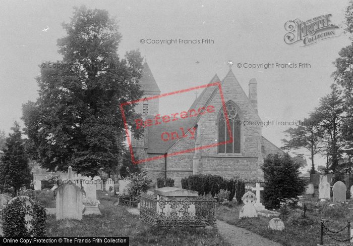 Photo of Ashford, Church, East End 1895