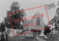 Church, East End 1895, Ashford