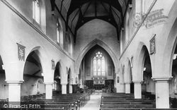 Church Interior 1895, Ashford