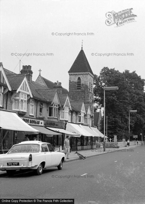 Photo of Ashford, Church Road 1962