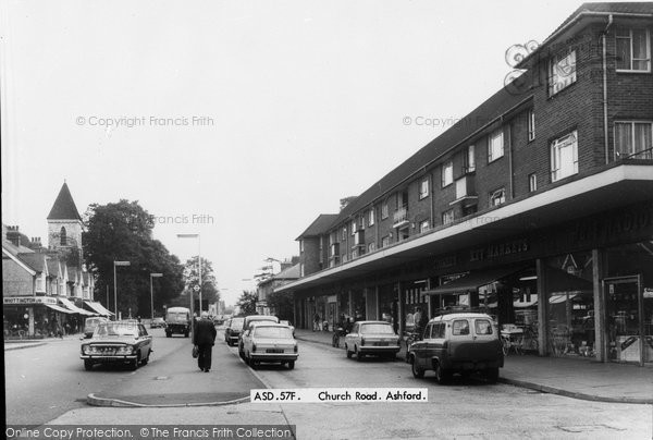 Photo of Ashford, Church Road 1965