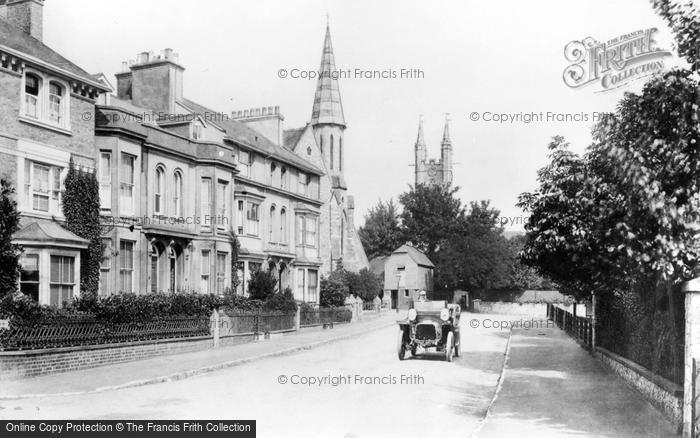 Photo of Ashford, Church Road c.1905