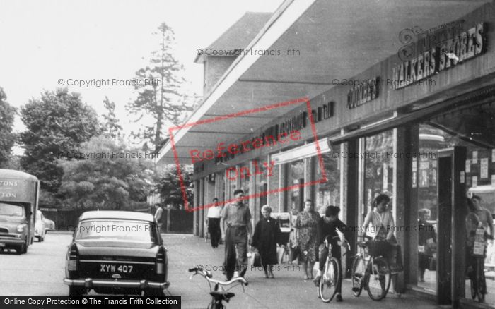 Photo of Ashford, Church Road, Parade Of Shops 1962