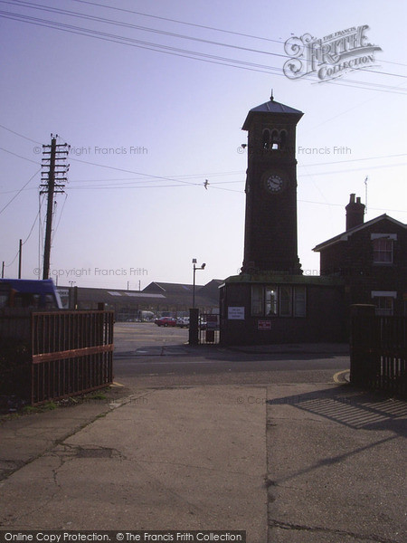 Photo of Ashford, Clock Tower Of The Railway Works 2004