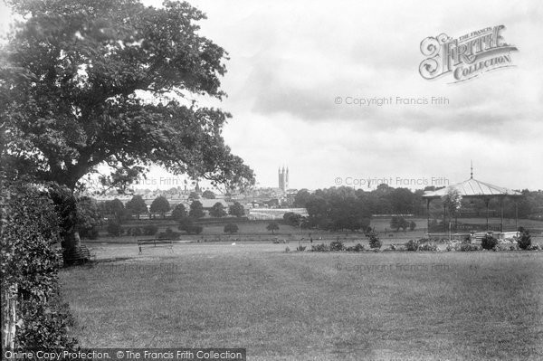 Photo of Ashford, From Recreation Ground 1901