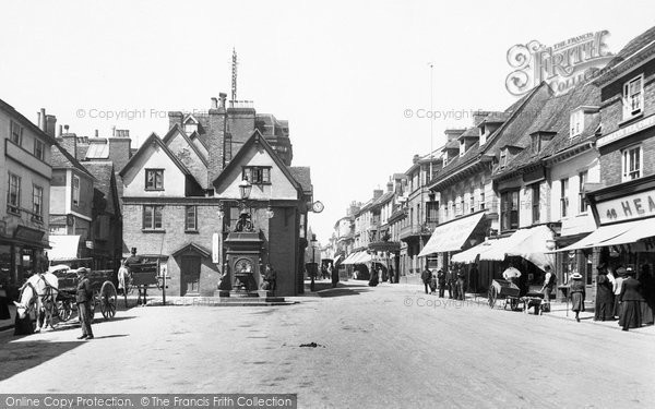 Photo of Ashford, High Street 1906