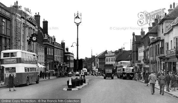 Photo of Ashford, High Street c.1950