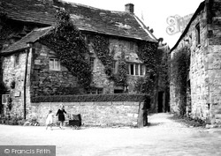Ashford-In-The-Water, Old Cottages c.1955, Ashford In The Water