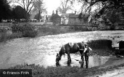 Ashford-In-The-Water, The Day's Work Done c.1955, Ashford In The Water
