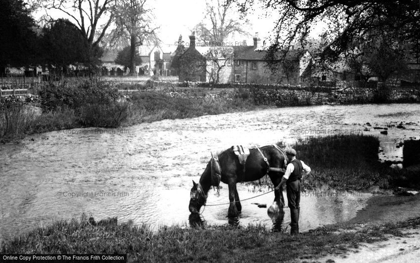 Ashford-in-the-Water, the Day's Work Done c1955