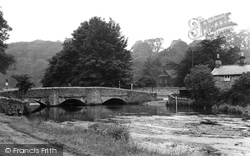 Ashford-In-The-Water, The Sheepwash Bridge c.1960, Ashford In The Water
