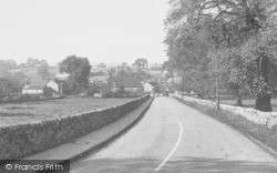 Ashford-In-The-Water, Village From The Bridge c.1955, Ashford In The Water