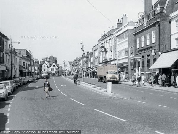 Photo of Ashford, Lower High Street c.1965