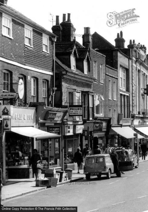 Photo of Ashford, Lower High Street, Shops c.1965