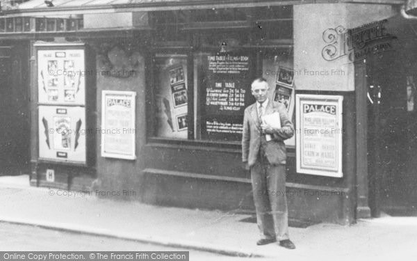 Photo of Ashford, Man At The Picture Palace c.1935