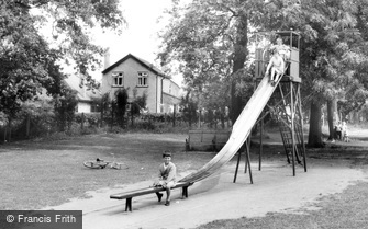 Ashford, Recreation Ground, the Slide 1962