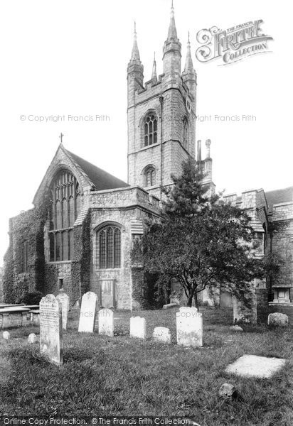 Photo of Ashford, St Mary's Church 1901