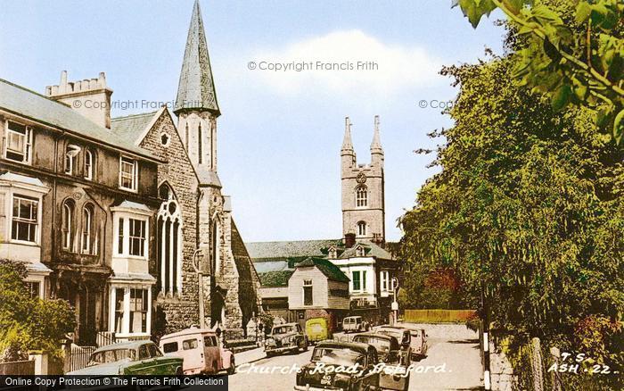 Photo of Ashford, St Mary's Church c.1955