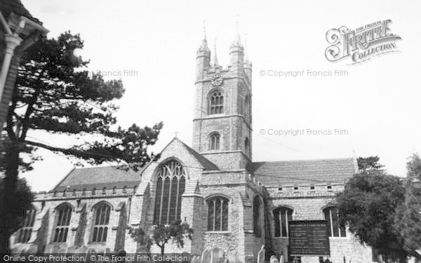 Photo of Ashford, St Mary's Church c.1960