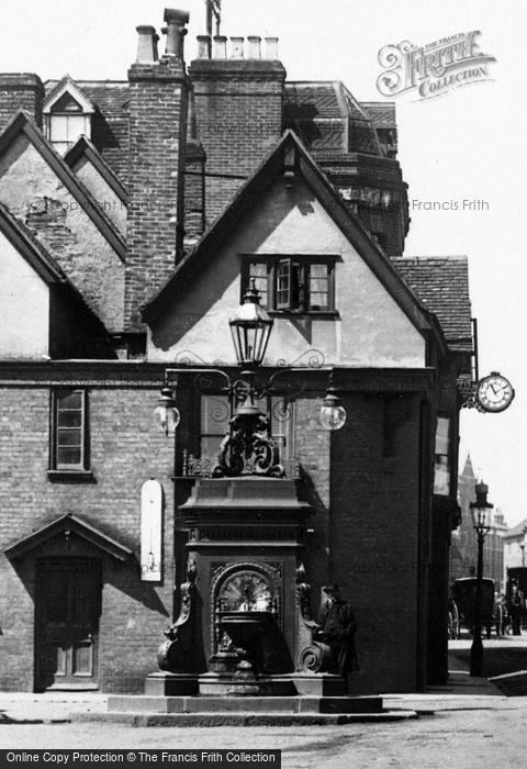 Photo of Ashford, The Fountain, High Street 1906