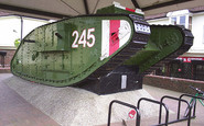 Ashford, the Great War Tank in St George's Square 2004
