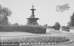 The Harper Fountain, Victoria Park c.1950, Ashford