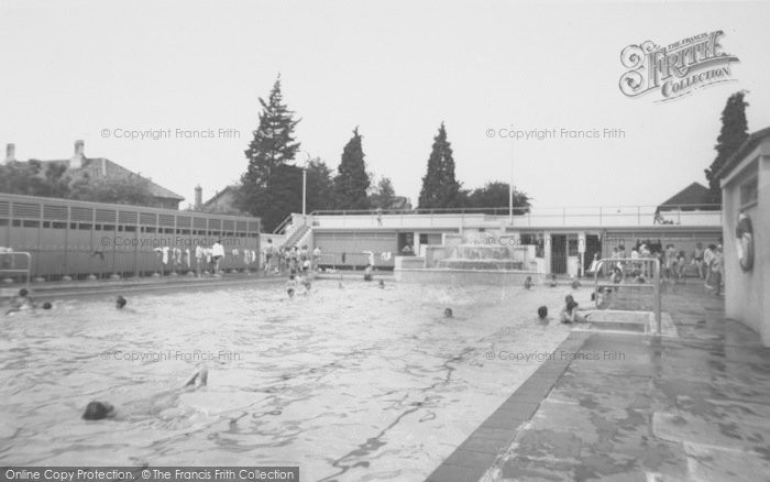 Photo of Ashford, The Swimming Pool 1962