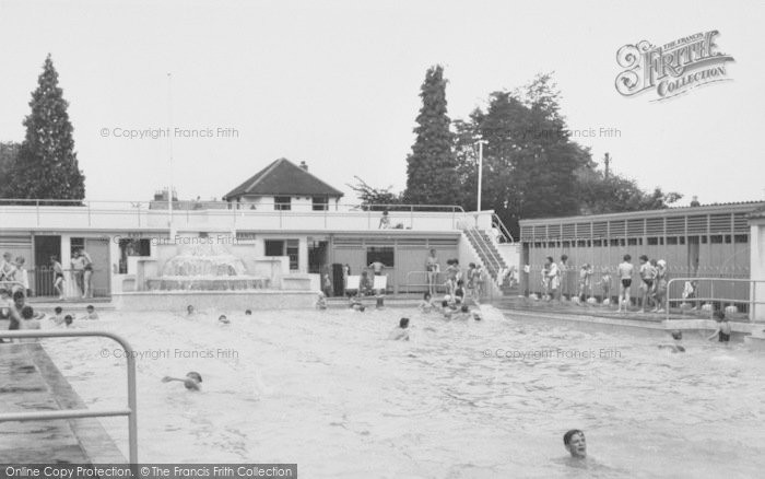 Photo of Ashford, The Swimming Pool 1962