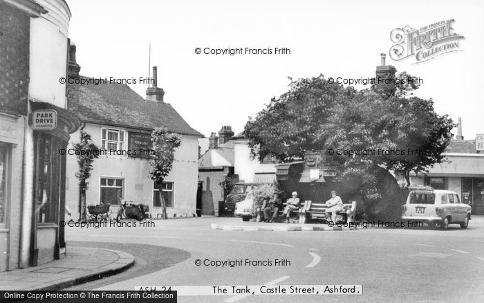 Photo of Ashford, The Tank, Castle Street c.1960