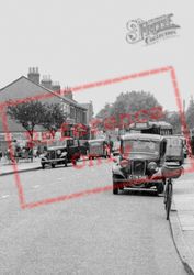 Traffic In Church Road 1954, Ashford