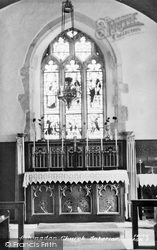 Church Interior c.1955, Ashingdon